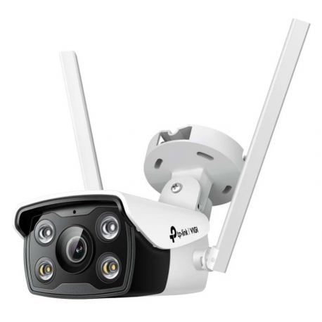 TP-Link VIGI C340-W V1 - Network surveillance camera - bullet - outdoor - weatherproof - colour (Day&Night) - 2560 x 1440 - M12 mount - fixed focal - audio - wireless - Wi-Fi - LAN 10 / 100 - H.264, H.265, H.265+, H.264+ - DC 12 V - 0