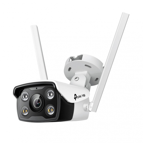 TP-Link VIGI C340-W V1 - Network surveillance camera - bullet - outdoor - weatherproof - colour (Day&Night) - 2560 x 1440 - M12 mount - fixed focal - audio - wireless - Wi-Fi - LAN 10 / 100 - H.264, H.265, H.265+, H.264+ - DC 12 V - 1