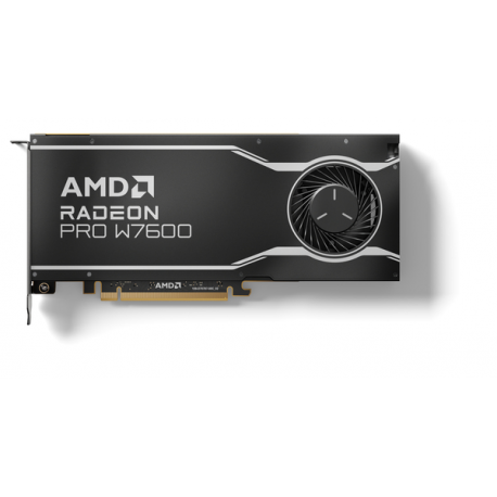 AMD Radeon Pro W7600 - Graphics card - Radeon Pro W7600 - 8 GB GDDR6 - PCIe 4.0 x8 - 4 x DisplayPort - 0