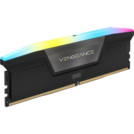 CORSAIR Vengeance RGB - DDR5 - kit - 96 GB: 2 x 48 GB - DIMM 288-pin - 6800 MHz  /  PC5-54400 - CL40 - 1.4 V - unbuffered - on-die ECC - black - 8