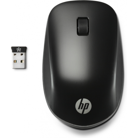 HP Z4000 - Mouse - optical - 3 buttons - wireless - 2.4 GHz - USB wireless receiver - for Pavilion 24, 27, 590, 595, TP01 - 0