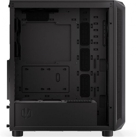 Endorfy Arx 500 Air - PC case - ATX - windowed side panel (tempered glass) - no power supply (ATX) - black - USB / Audio - 4