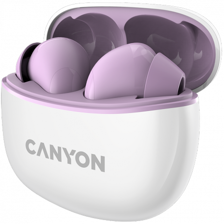 Canyon TWS-5 - True wireless earphones with mic - in-ear - Bluetooth - purple - 2