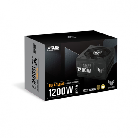 ASUS TUF Gaming - Power supply (internal) - ATX12V 3.0 /  EPS12V - 80 PLUS Gold - AC 100-240 V - 1200 Watt - 8