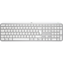 Logitech MX Keys S - Keyboard - backlit - wireless - Bluetooth LE - QWERTY - Nordic (Danish/Finnish/Norwegian/Swedish) - key switch: Scissor-Key - pale grey