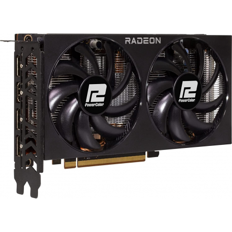 PowerColor Fighter Radeon RX 7600 - Graphics card - Radeon RX 7600 - 8 GB GDDR6 - PCIe 4.0 - 3 x DisplayPort, HDMI - 3