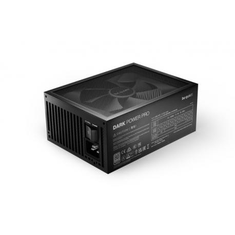 be quiet! Dark Power Pro 13 1300W - Power supply (internal) - ATX12V 3.0 /  EPS12V 2.92 - 80 PLUS Titanium - AC 115-240 V - 1300 Watt - active PFC - Europe - black - 4