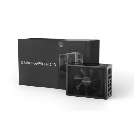 be quiet! Dark Power Pro 13 1300W - Power supply (internal) - ATX12V 3.0 /  EPS12V 2.92 - 80 PLUS Titanium - AC 115-240 V - 1300 Watt - active PFC - Europe - black - 5