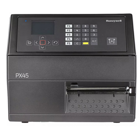 Honeywell PX45 - Label printer - direct thermal  /  thermal transfer - Roll (12 cm) - 300 dpi - up to 300 mm / sec - USB 2.0, LAN, USB 2.0 host, Wi-Fi(ac), RS232 - 1