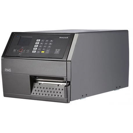 Honeywell PX45 - Label printer - direct thermal  /  thermal transfer - Roll (12 cm) - 300 dpi - up to 300 mm / sec - USB 2.0, LAN, USB 2.0 host, Wi-Fi(ac), RS232 - 3