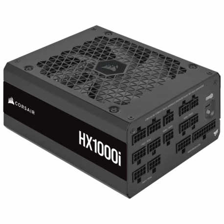 CORSAIR HXi Series HX1000i - Power supply (internal) - ultra-low noise - ATX12V 3.0 /  EPS12V - 80 PLUS Platinum - AC 100-240 V - 1000 Watt - Europe - 1