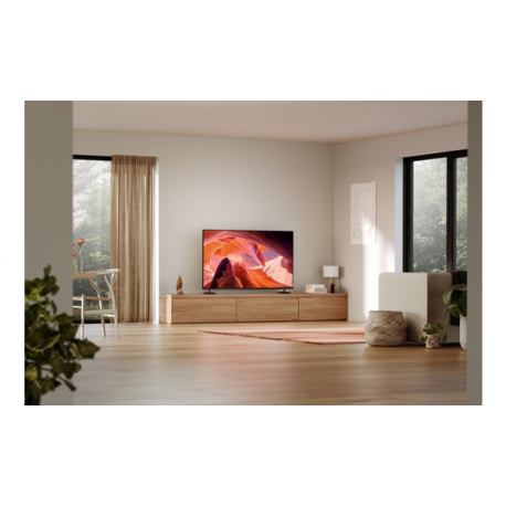 Sony Bravia Professional Displays FWD-75X80L - 75" Diagonal Class (74.5" viewable) - X80L Series LED-backlit LCD display - with TV tuner - digital signage - Smart TV - Google TV - 4K UHD (2160p) 3840 x 2160 - HDR - frame blinking, Direct LED - black - 6