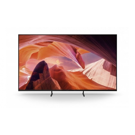 Sony Bravia Professional Displays FWD-65X80L - 65" Diagonal Class (64.5" viewable) - X80L Series LED-backlit LCD display - with TV tuner - digital signage - Smart TV - Google TV - 4K UHD (2160p) 3840 x 2160 - HDR - frame blinking, Direct LED - black - 3
