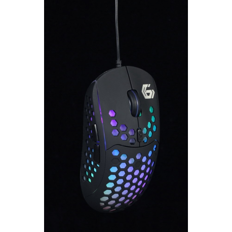 Gembird MUSG-RAGNAR-RX400 - Mouse - optical - 6 buttons - wired - USB 2.0 - giftbox with transparent window - 2