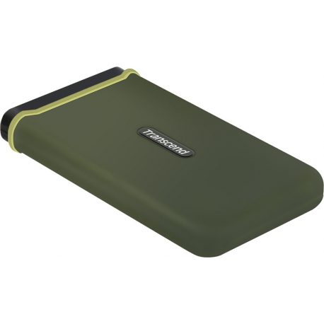 Transcend ESD380C - SSD - 4 TB - external (portable) - USB 3.2 Gen 2x2 - military green - 2