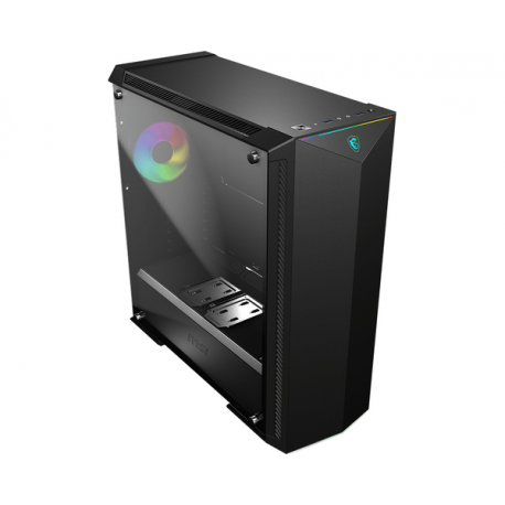 MSI MPG GUNGNIR 100 - Tower - extended ATX - windowed side panel (tempered glass) - no power supply (ATX) - USB / Audio - 0