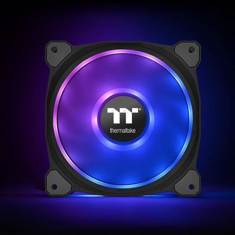 Thermaltake Riing Duo 14 RGB Radiator Fan TT - Premium Edition - case fan - 140 mm (pack of 3) - 20