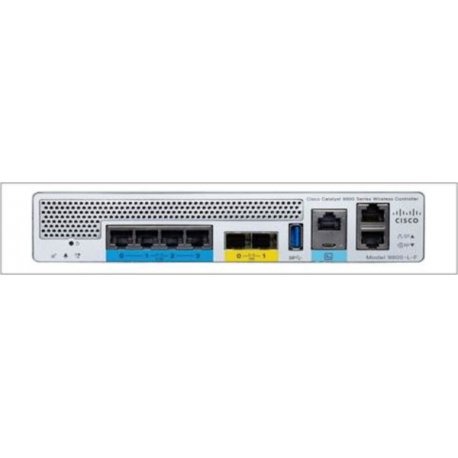 Cisco Catalyst 9800-L Wireless Controller - Network management device - 10 GigE - Wi-Fi 6 - 1U - rack-mountable - 0