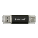 Intenso Twist Line - USB flash drive - 128 GB - USB 3.2 Gen 1  /  USB-C - anthracite