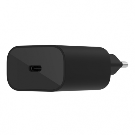 Belkin BOOST CHARGE - Power adapter - PPS technology - 25 Watt - Fast Charge, PD 3.0 (24 pin USB-C) - black - 3
