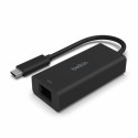 Belkin CONNECT - Network adapter - USB-C - 10M / 100M / 1G / 2.5 Gigabit Ethernet - black