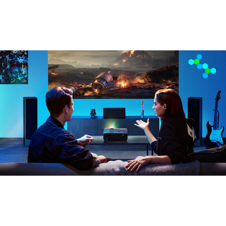 Acer Predator GM712 - DLP projector - 3D - 3600 ANSI lumens - 3840 x 2160 - 16:9 - 4K - 802.11a/b/g/n/ac wireless / Bluetooth 4.2 / Miracast - 2