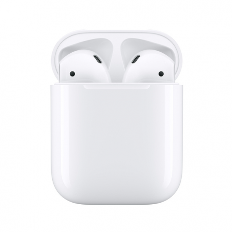Apple AirPods with Charging Case - 2nd generation - true wireless earphones with mic - ear-bud - Bluetooth - 1