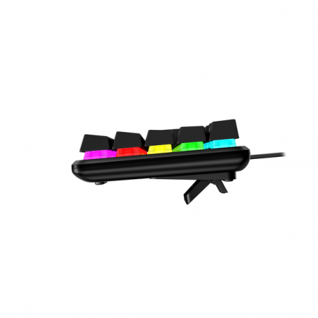 HyperX Alloy Origins 65 - Keyboard - backlit - USB-C - QWERTY - Nordic - key switch: HyperX Red - black - 13
