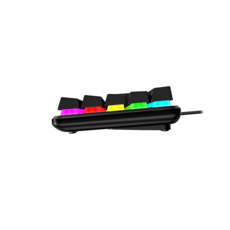 HyperX Alloy Origins 65 - Keyboard - backlit - USB-C - QWERTY - Nordic - key switch: HyperX Red - black - 16