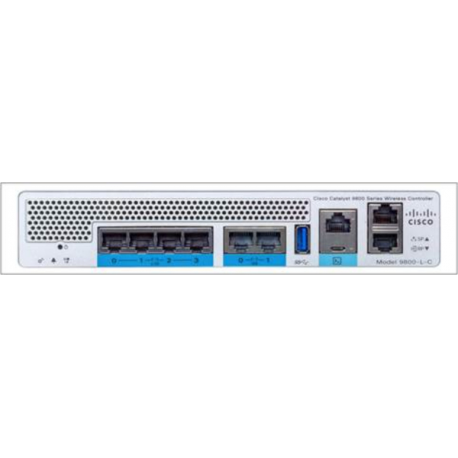 Cisco Catalyst 9800-L Wireless Controller - Network management device - 10 GigE - Wi-Fi 6 - 1U - rack-mountable - 0