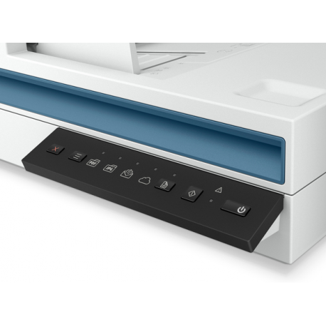 HP Scanjet Pro 2600 f1 - Document scanner - CMOS  /  CIS - Duplex - A4 / Legal - 1200 dpi x 1200 dpi - up to 25 ppm (mono)  /  up to 25 ppm (colour) - ADF (60 sheets) - up to 1500 scans per day - USB 2.0 - 3