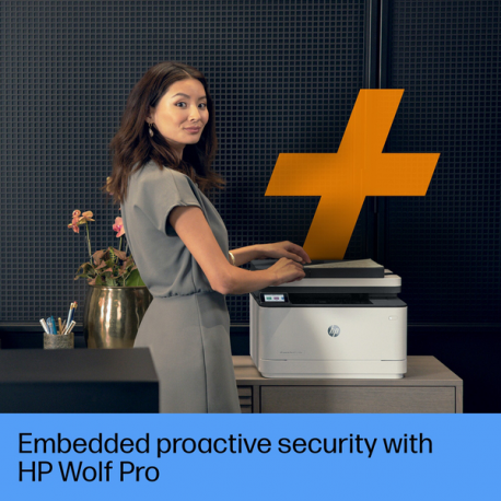 HP LaserJet Pro MFP 3102fdw - Multifunction printer - B / W - laser - Legal (216 x 356 mm) (original) - A4 / Legal (media) - up to 33 ppm (copying) - up to 33 ppm (printing) - 250 sheets - 33.6 Kbps - USB 2.0, LAN, Wi-Fi(n), Bluetooth - 10