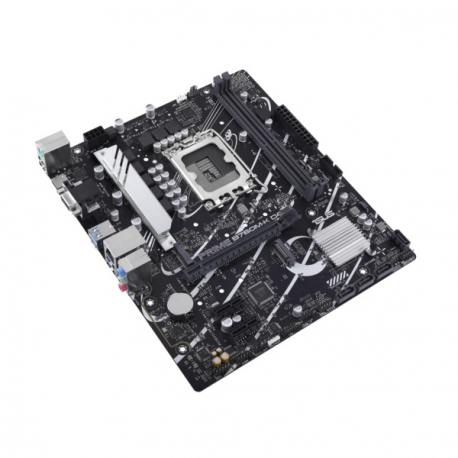 ASUS PRIME B760M-K D4 - Motherboard - micro ATX - LGA1700 Socket - B760 Chipset - USB 3.2 Gen 1 - 2.5 Gigabit LAN - onboard graphics (CPU required) - HD Audio (8-channel) - 3