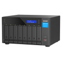 QNAP TVS-h874T - NAS server - 8 bays - SATA 6Gb / s - RAID RAID 0, 1, 5, 6, 10, 50, JBOD, 60 - RAM 32 GB - 2.5 Gigabit Ethernet - iSCSI support