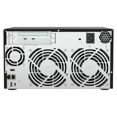 QNAP TVS-h874T - NAS server - 8 bays - SATA 6Gb / s - RAID RAID 0, 1, 5, 6, 10, 50, JBOD, 60 - RAM 32 GB - 2.5 Gigabit Ethernet - iSCSI support - 5