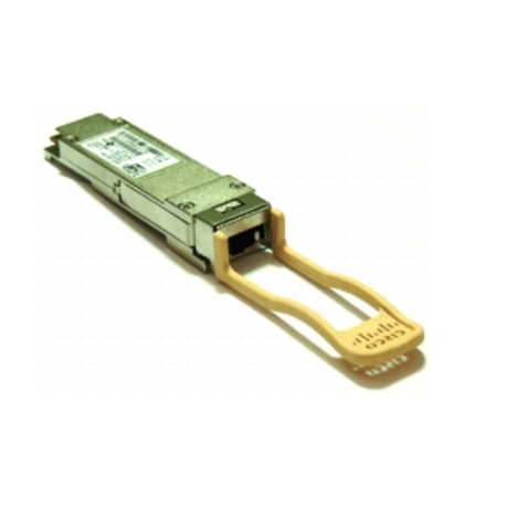 Cisco - QSFP+ transceiver module - 40 Gigabit LAN - 40GBASE-SR4 - MPO multi-mode - up to 400 m - 850 nm - 0