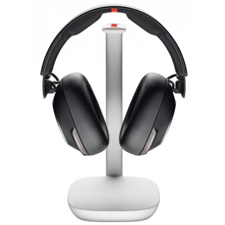 Poly Voyager Surround 85 - Voyager Surround 80 series - headset - over ear - Bluetooth - wireless - active noise cancelling - USB-C via Bluetooth adapter - black - Certified for Microsoft Teams, Certified for Microsoft Teams Open Office, UC certified - 0