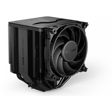 be quiet! Dark Rock PRO 5 - Processor cooler - (for: LGA1155, LGA1150, LGA1151, AM4, LGA1200, LGA1700, AM5) - aluminium and copper - 135 mm - black - 2