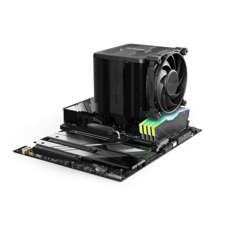 be quiet! Dark Rock PRO 5 - Processor cooler - (for: LGA1155, LGA1150, LGA1151, AM4, LGA1200, LGA1700, AM5) - aluminium and copper - 135 mm - black - 13