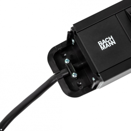 Bachmann PRIMO 2 - Power strip - output connectors: 6 (6 x power) - 2 m cord - black - 4