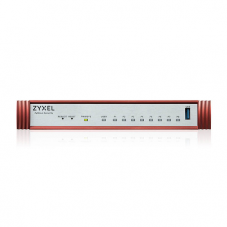 Zyxel USG Flex H Series 100 - Firewall - 8 ports - GigE - 0