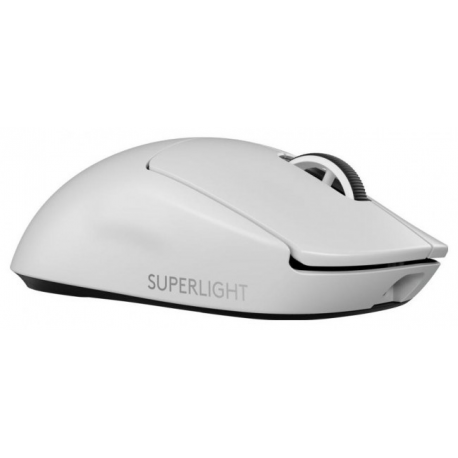 Logitech G PRO X SUPERLIGHT 2 - Mouse - gaming - optical - 5 buttons - wireless - 2.4 GHz - Logitech LIGHTSPEED receiver - white - 2