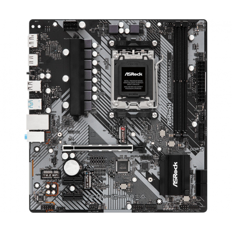 ASRock B650M-H / M.2+ - Motherboard - micro ATX - Socket AM5 - AMD B650 Chipset - USB 3.2 Gen 1, USB-C 3.2 Gen 1 - Gigabit LAN - onboard graphics (CPU required) - HD Audio (8-channel) - 5