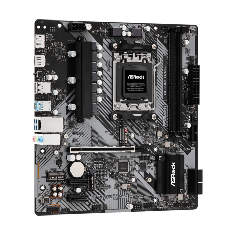 ASRock B650M-H / M.2+ - Motherboard - micro ATX - Socket AM5 - AMD B650 Chipset - USB 3.2 Gen 1, USB-C 3.2 Gen 1 - Gigabit LAN - onboard graphics (CPU required) - HD Audio (8-channel) - 6