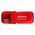 ADATA UV240 - USB flash drive - 64 GB - USB 2.0 - red