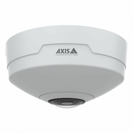 AXIS M4328-P - Network panoramic camera - fisheye - indoor - colour (Day&Night) - 12 MP - 2992 x 2992 - fixed iris - fixed focal - audio - LAN 10 / 100 - MJPEG, H.265, H.264B, H.264H, H.264M - PoE Class 3 - TAA Compliant - 0