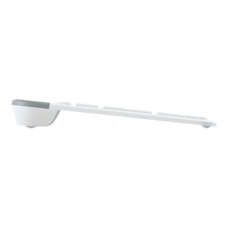 Logitech Slim Wireless Combo MK470 - Keyboard and mouse set - wireless - 2.4 GHz - French - off-white - 4