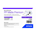 Epson Premium - Polypropylene (PP) - matte - permanent acrylic adhesive - 76 x 51 mm 13860 label(s) (6 roll(s) x 2310) box - die cut labels
