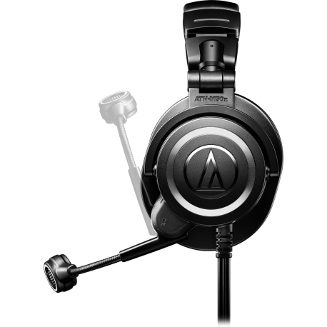 Audio-Technica ATH M50xSTS StreamSet - Headset - full size - wired - USB-A - noise isolating - 4
