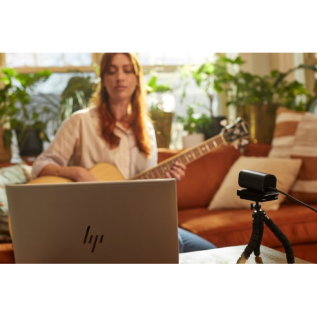 HP 965 Streaming - Webcam - colour - 8 MP - 3840 x 2160 - audio - USB 3.0 - 16
